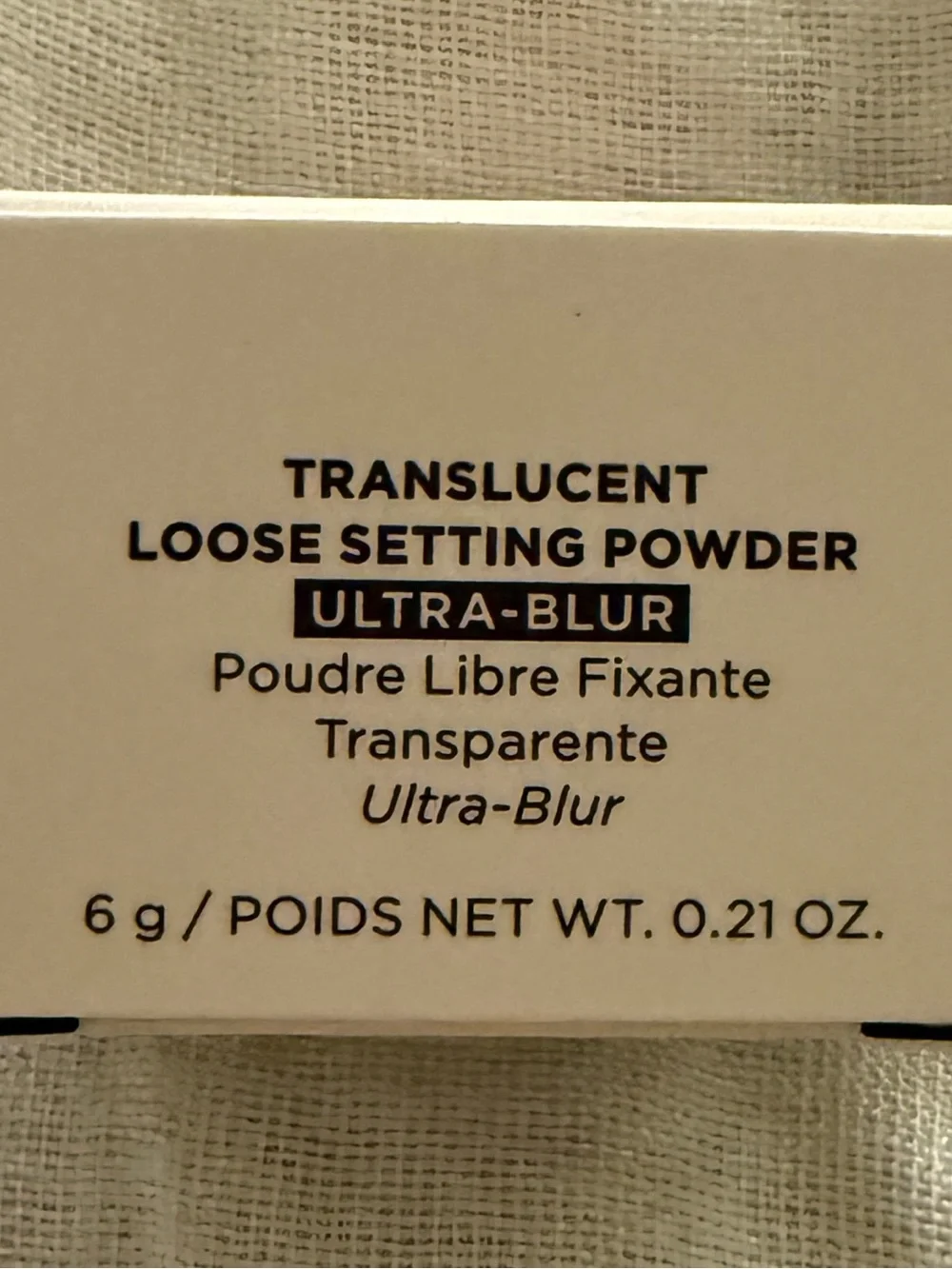 Laura Mercier Ultra-Blur Translucent Honey Loose Setting Powder 6g New